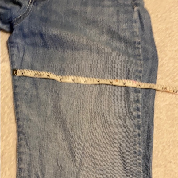 Distressed Lee Jeans size 12 Long - Picture 12 of 13
